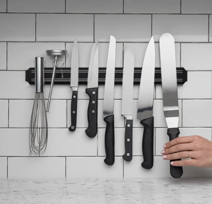 Barra Magnética De Parede Para Faca