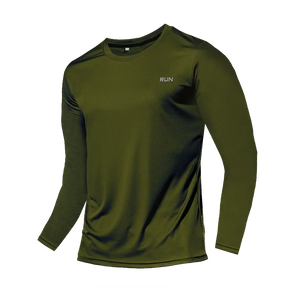 Camiseta manga Cumprida  Respirável ( Run Slim )